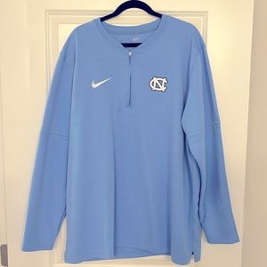 UNC Nike 1/4 zip - official coaches jacket